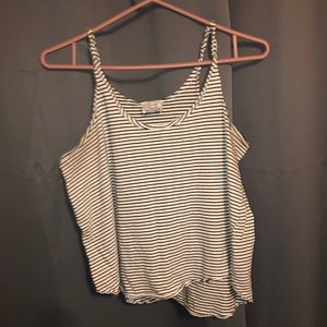 Striped loose fit top